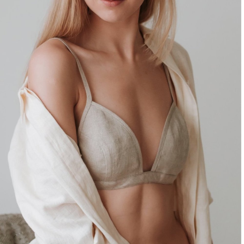 Linen Bralette